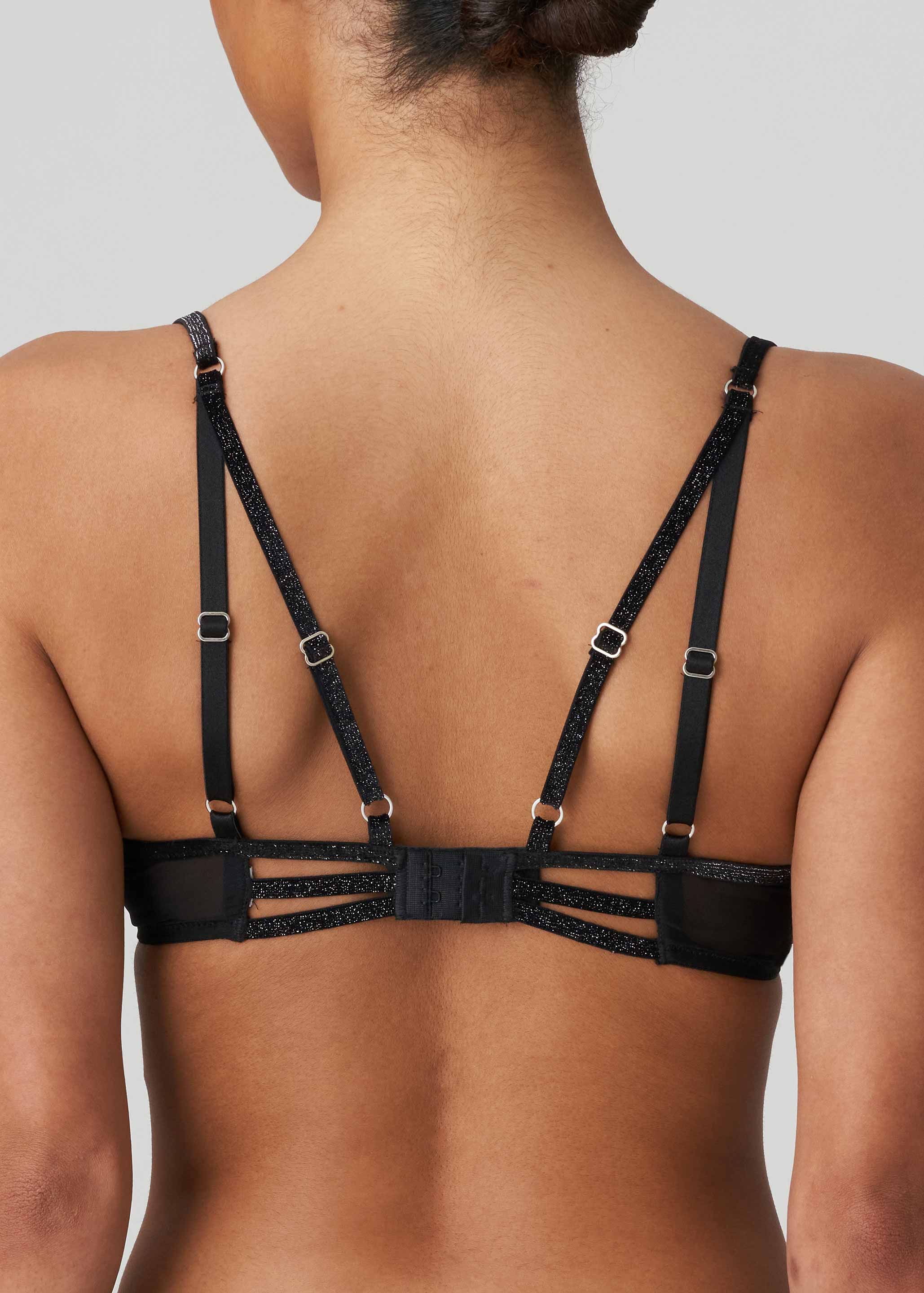 Soutien-gorge Rembourr Forme Coeur  Armatures Marie-Jo Noir