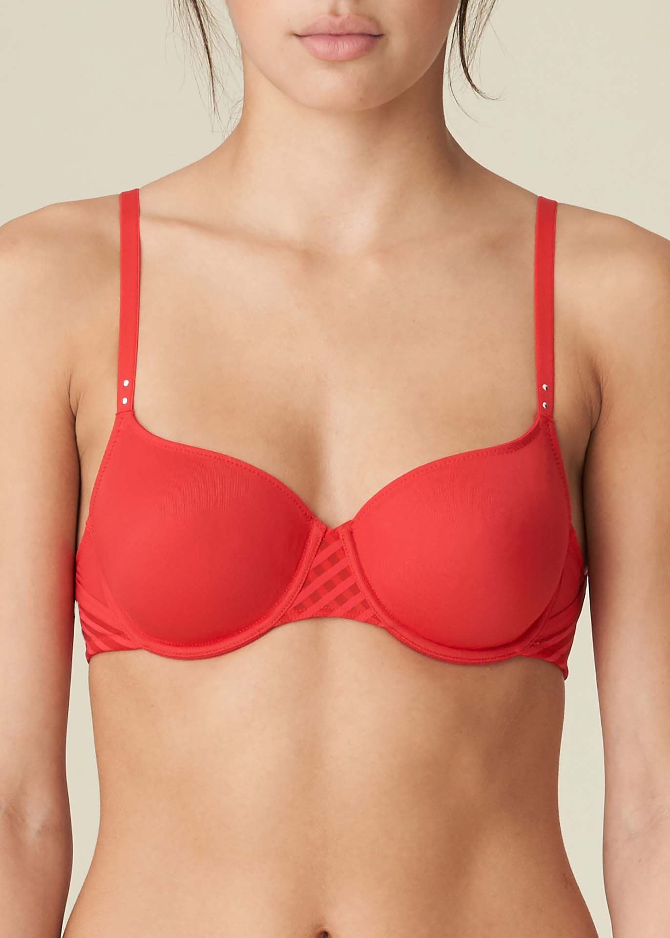 Soutien-gorge Embotant avec Armatures Marie-Jo True Red