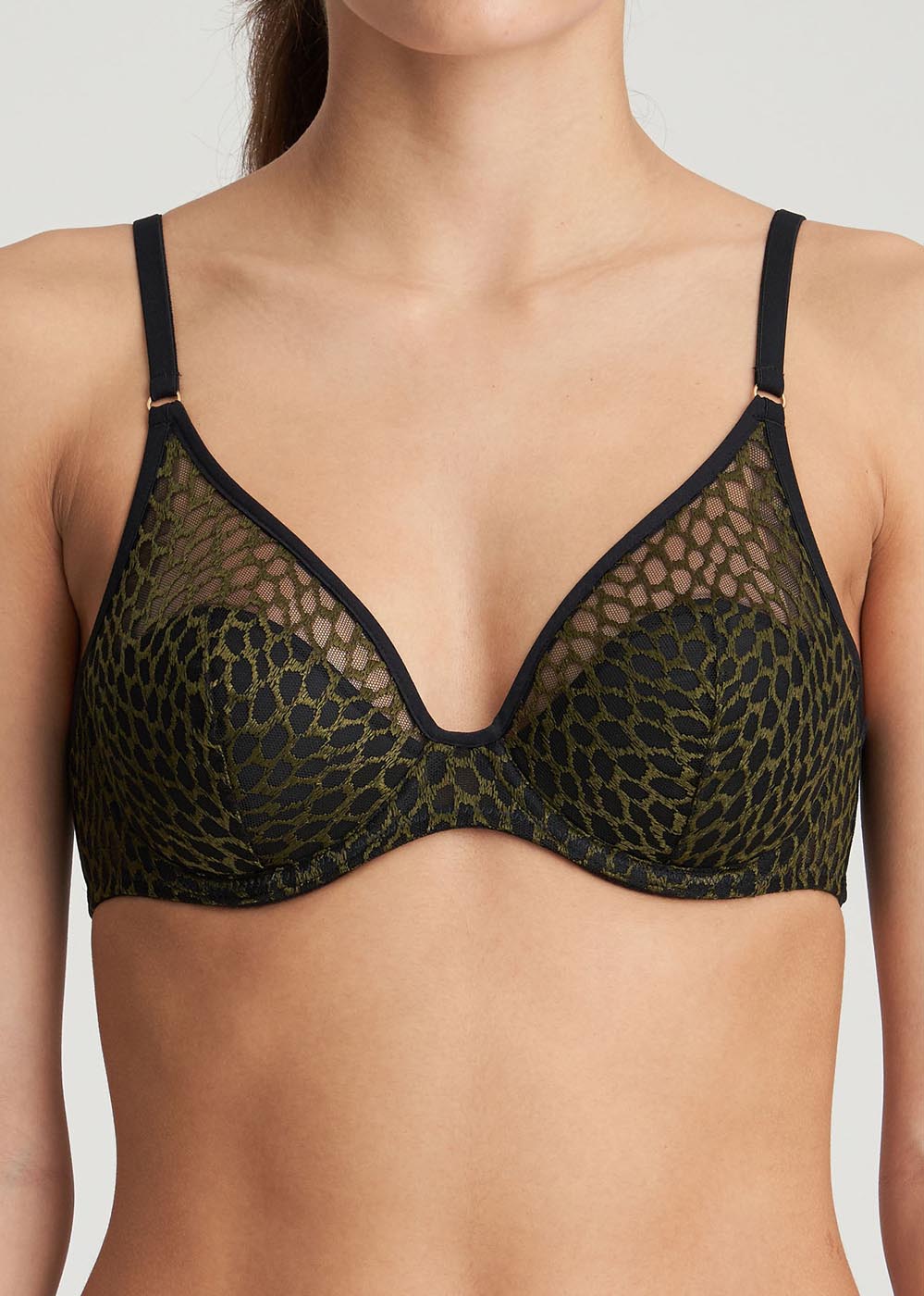 Soutien-gorge Balconnet Rembourr  avec Armatures   Marie-Jo Camouflage