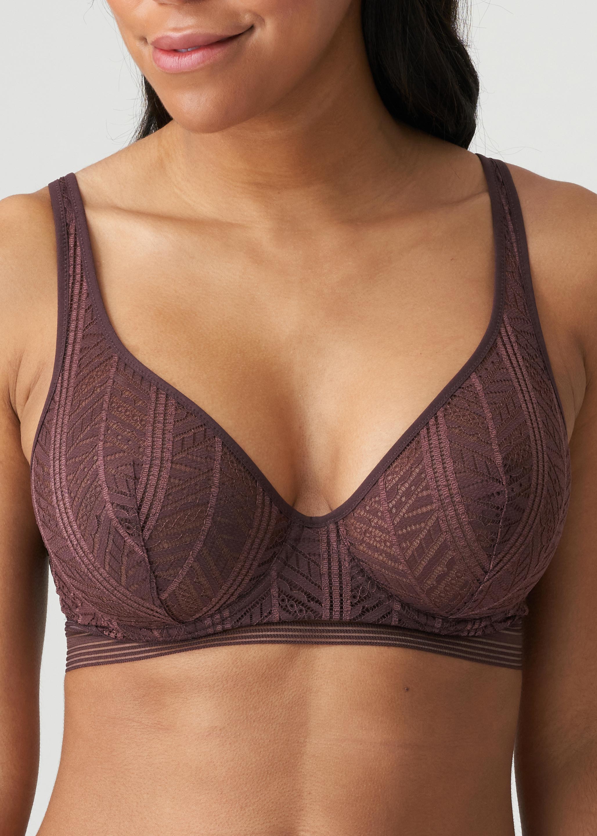 Soutien-gorge  Armatures Marie Jo l'Aventure Aubergine