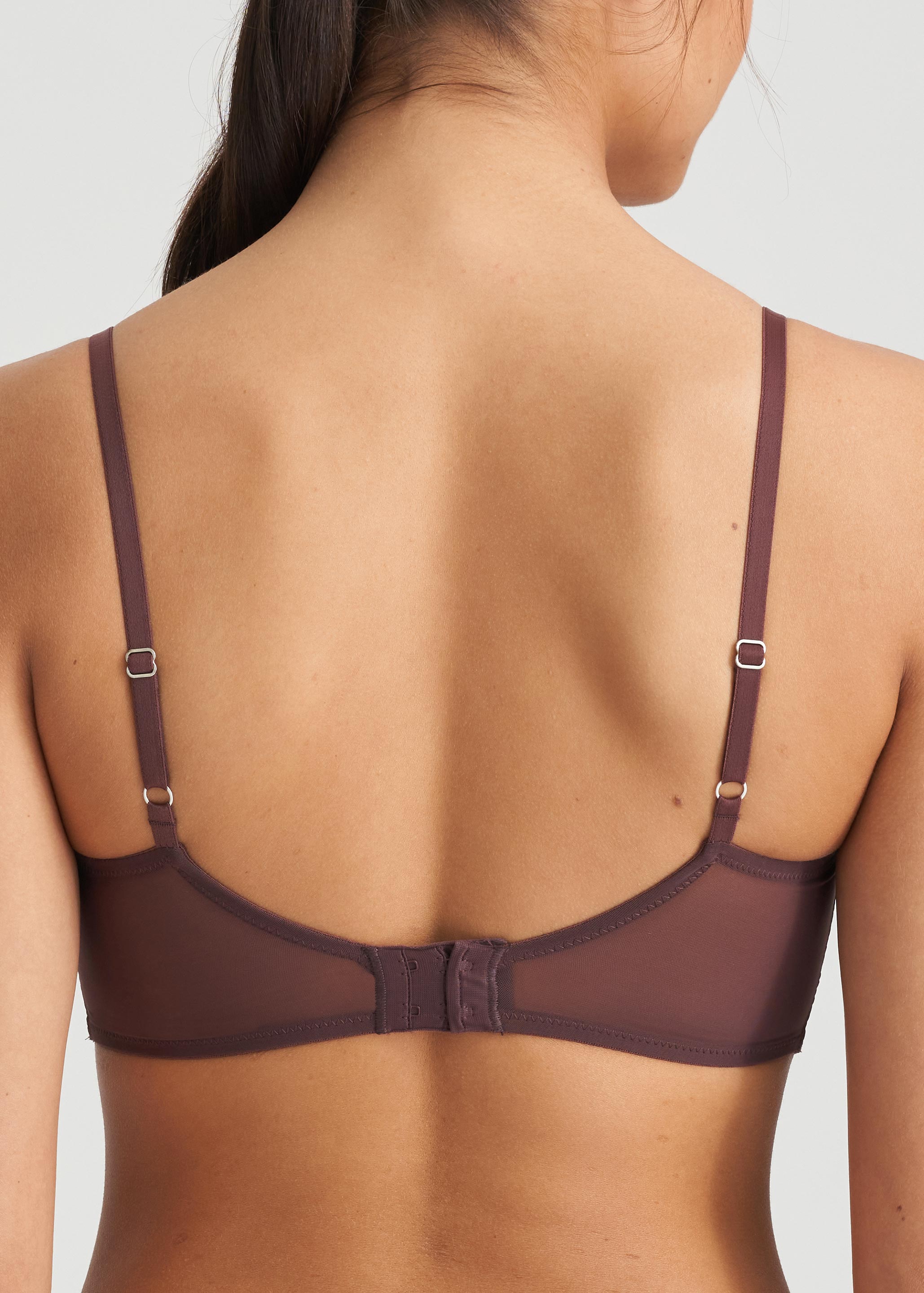 Soutien-gorge Rembourr  Balconnet Marie-Jo Aubergine