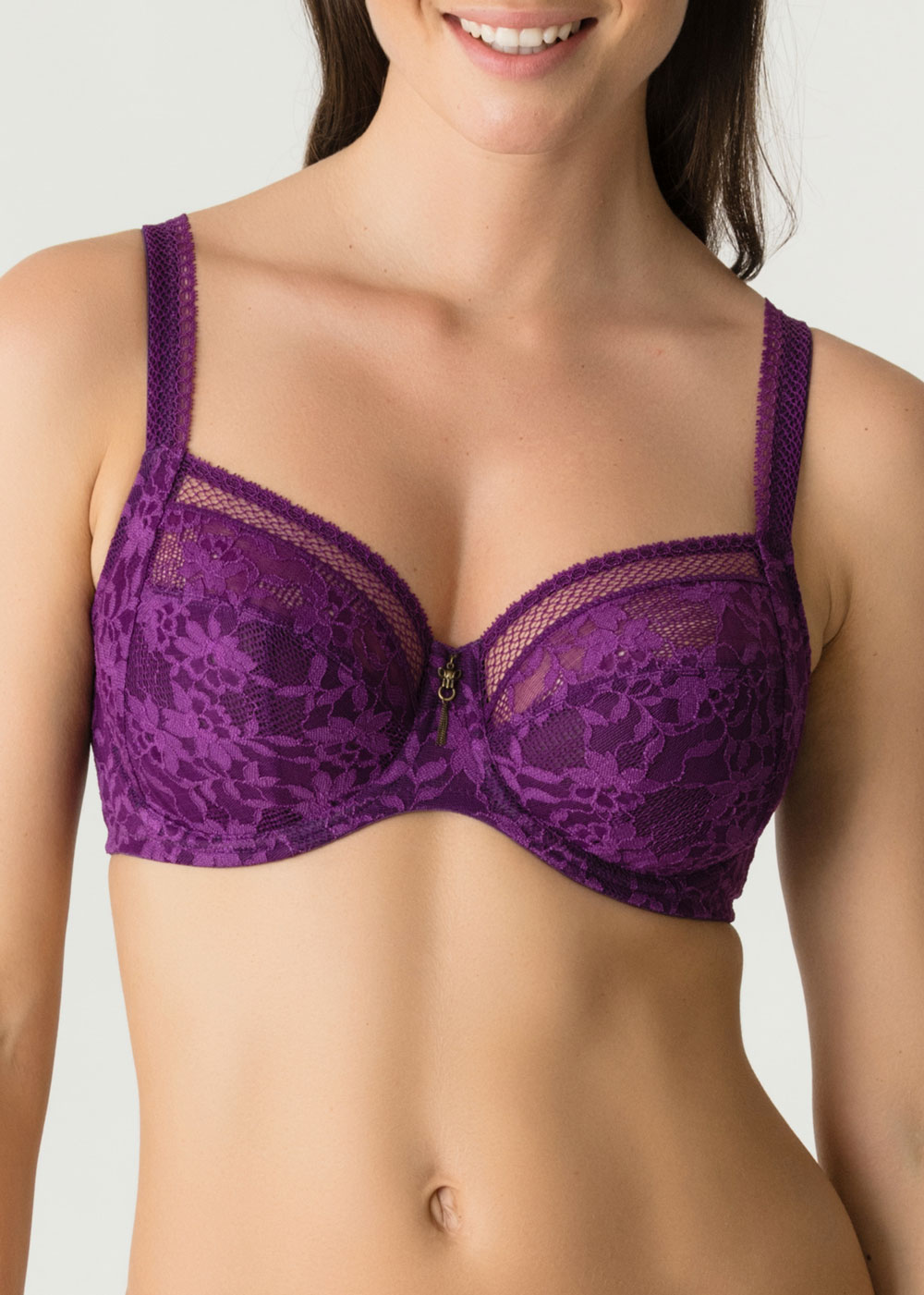 Soutien-gorge Armatures Bonnets Profonds Twist de Prima Donna Purple Sparkle