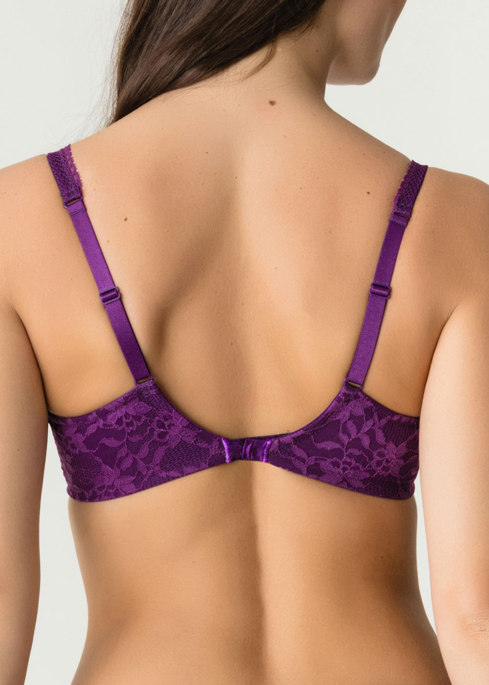 Soutien-gorge Balconnet Bonnets Profonds Twist de Prima Donna Purple Sparkle