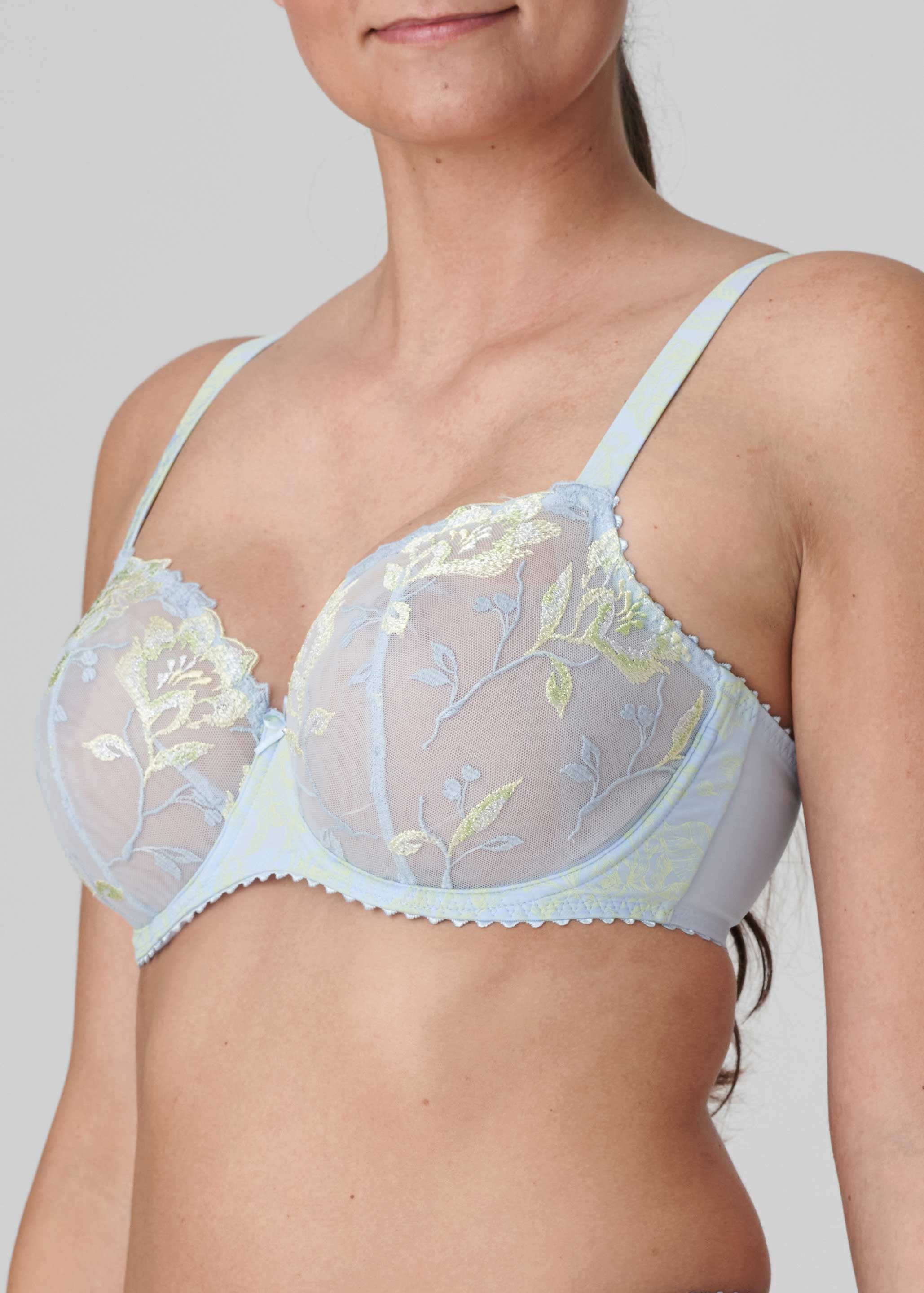 Soutien-gorge Balconnet Coutures Verticales Prima Donna Nuage