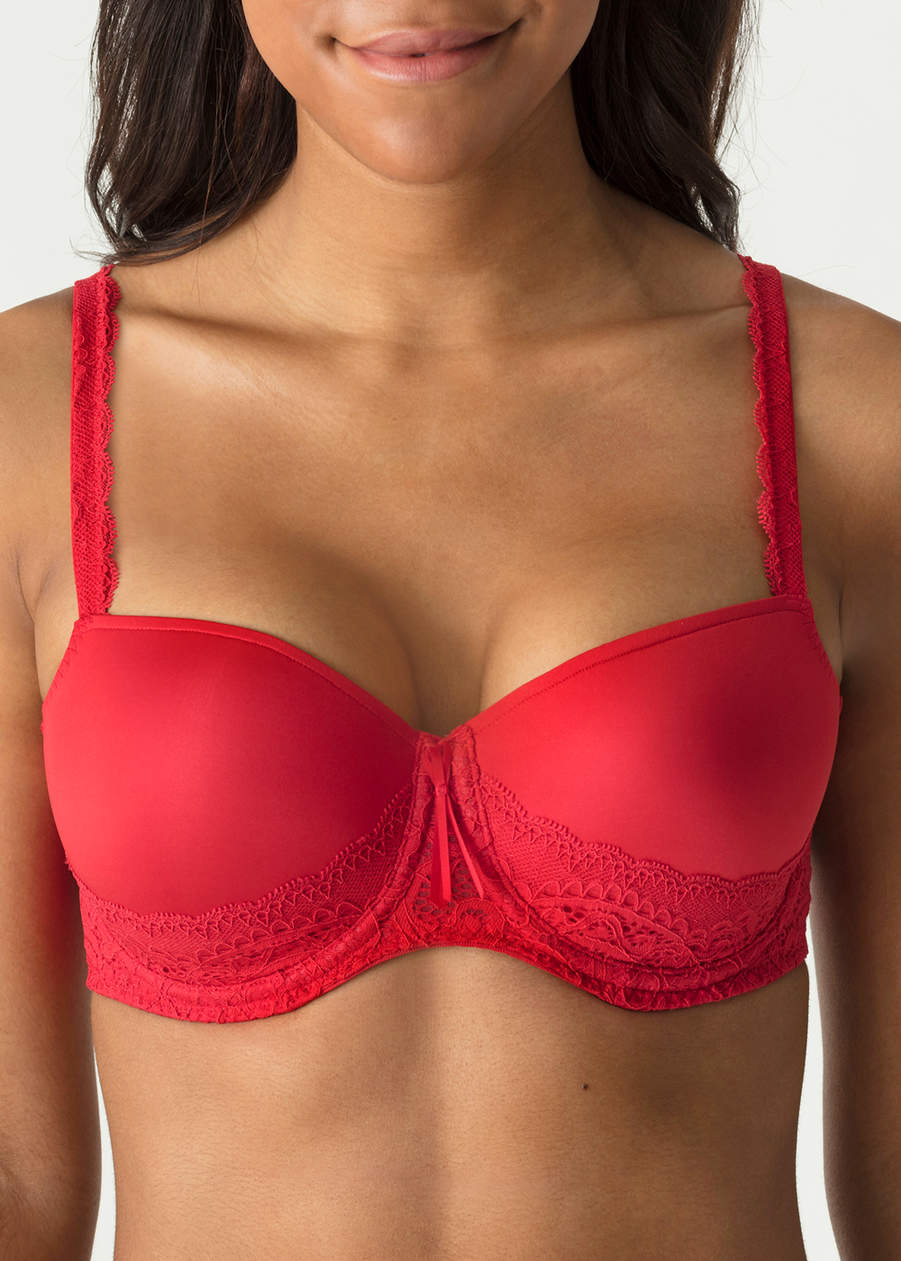 Soutien-gorge Balconnet Rembourr Twist de Prima Donna Scarlet