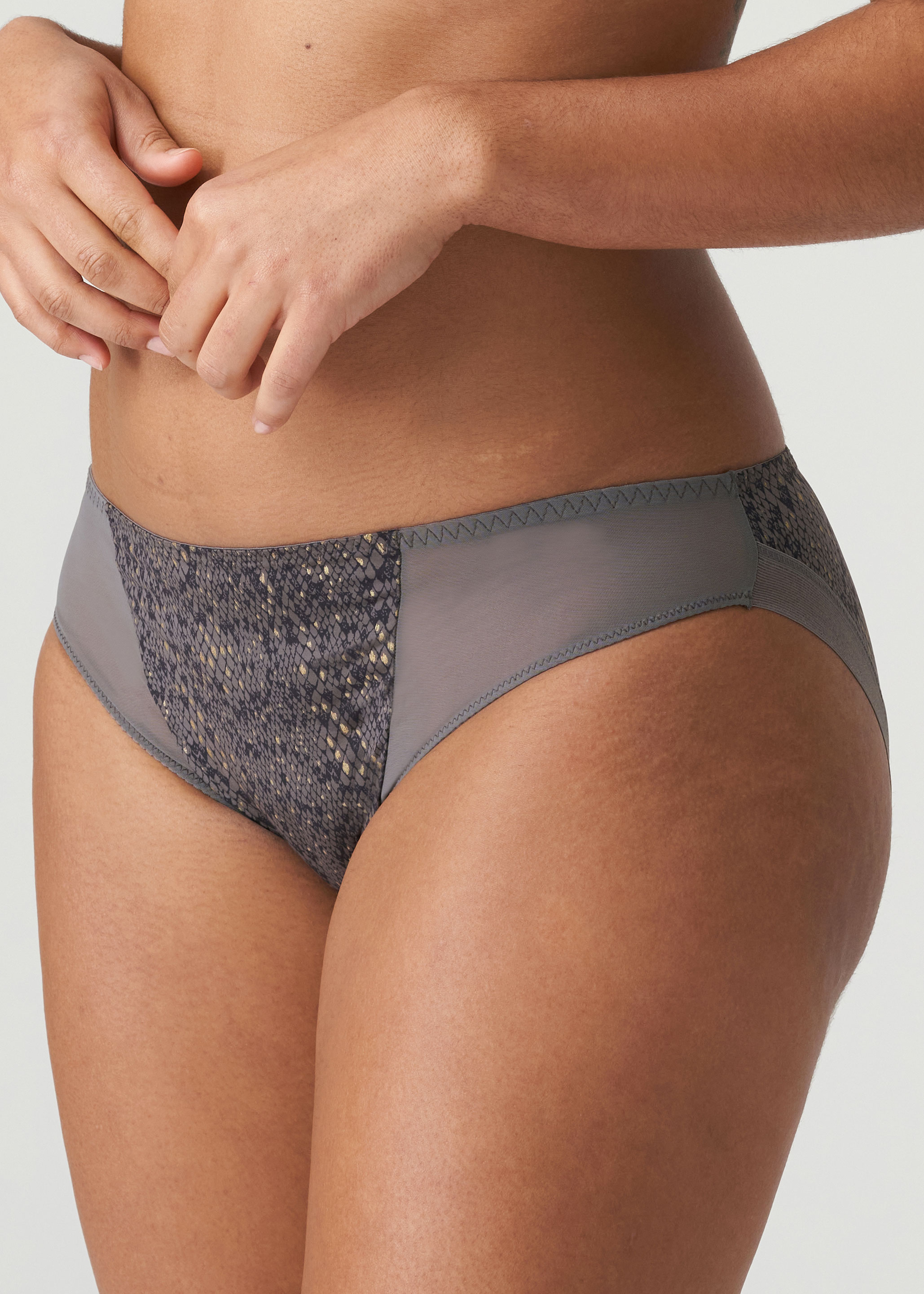 Slip Brsilien Twist de Prima Donna Kitten Grey