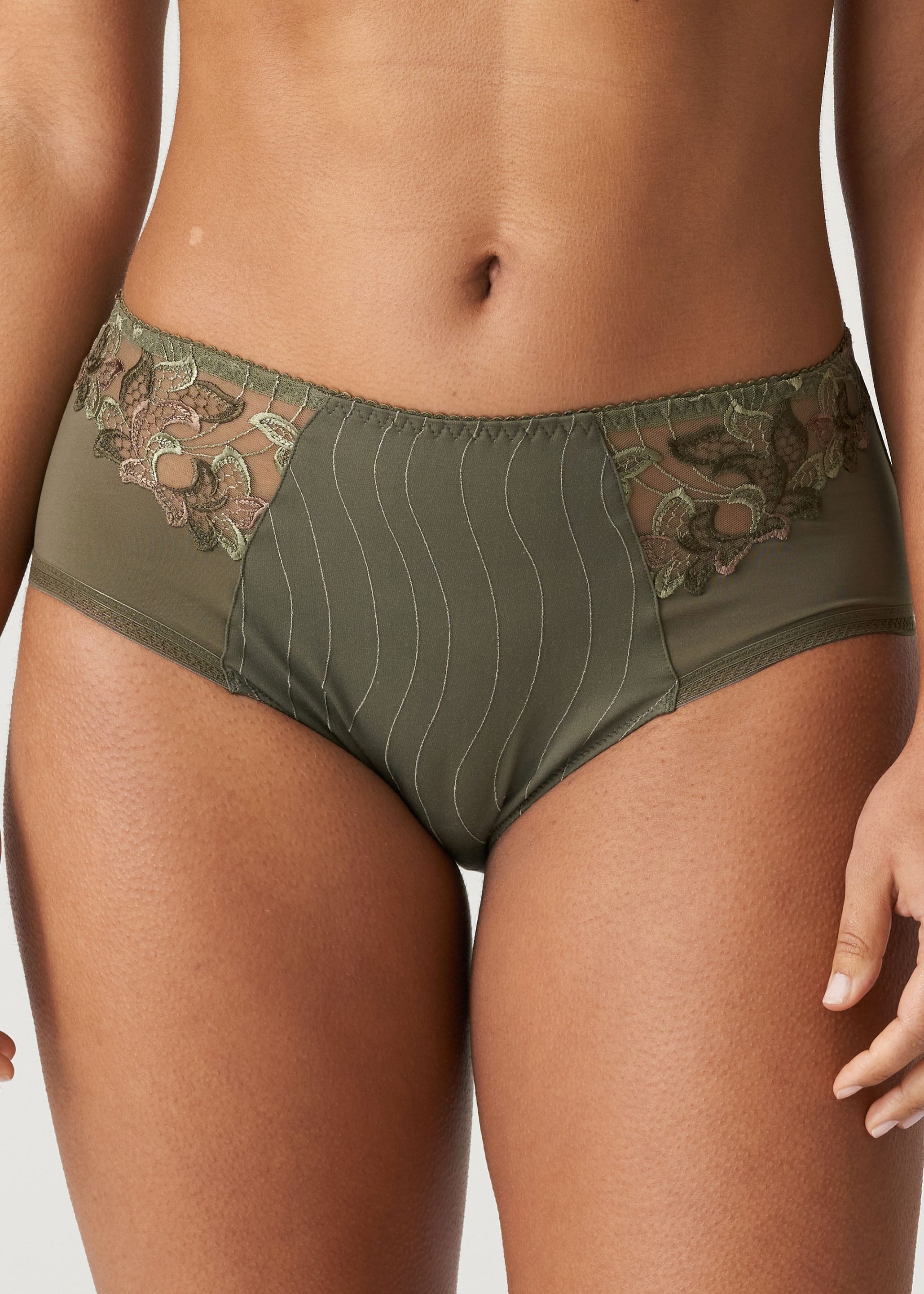 Slip Taille Haute Prima Donna Paradise Green