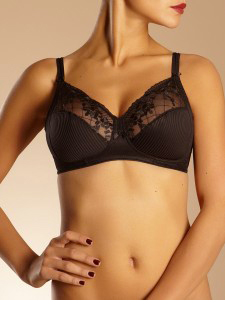 Soutien-gorge Sans Armatures Chantelle Noir