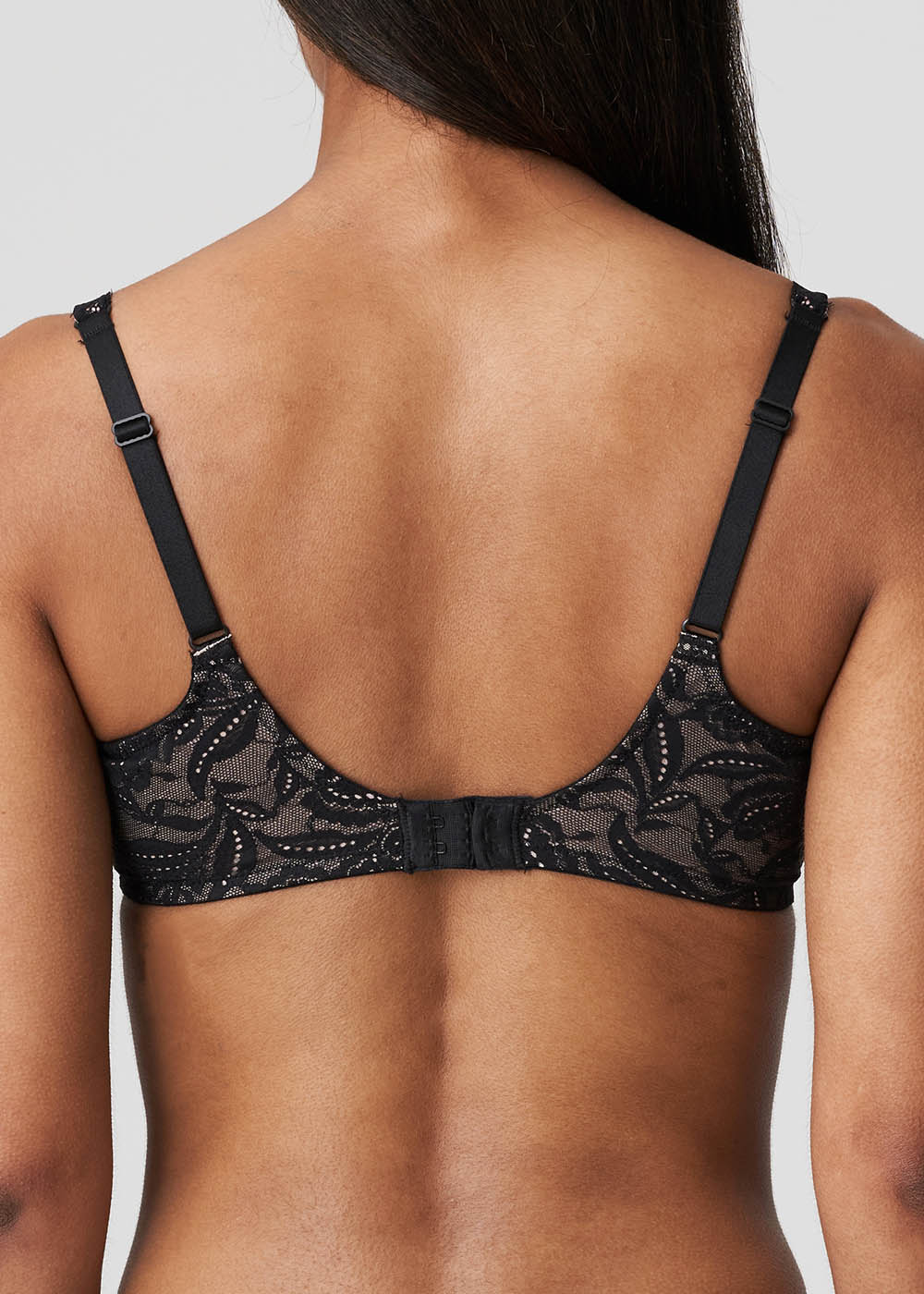 Soutien-gorge Balconnet Couture Verticale Twist de Prima Donna Noir