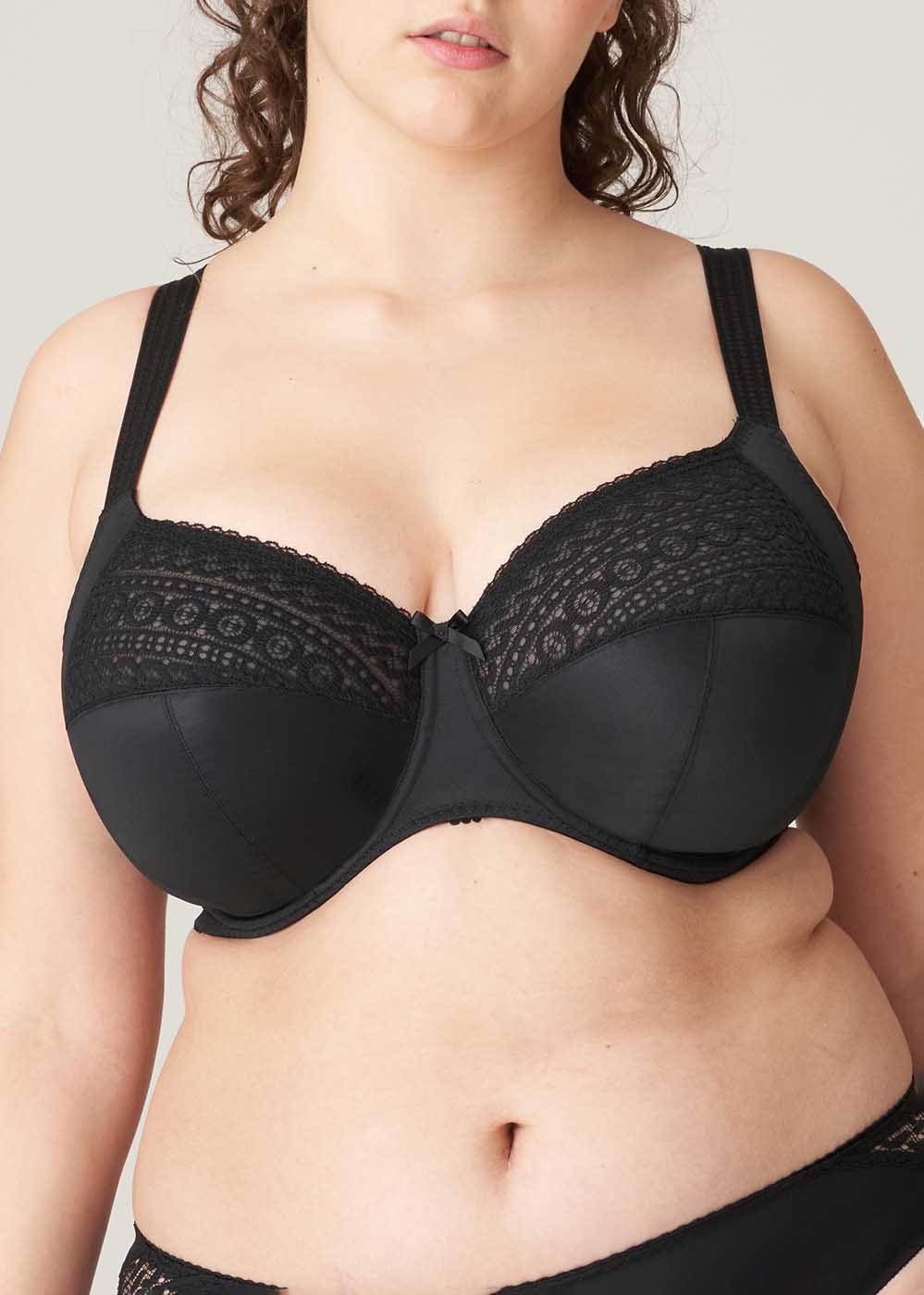 Soutien-gorge Embotant Bonnets Profonds Prima Donna Noir