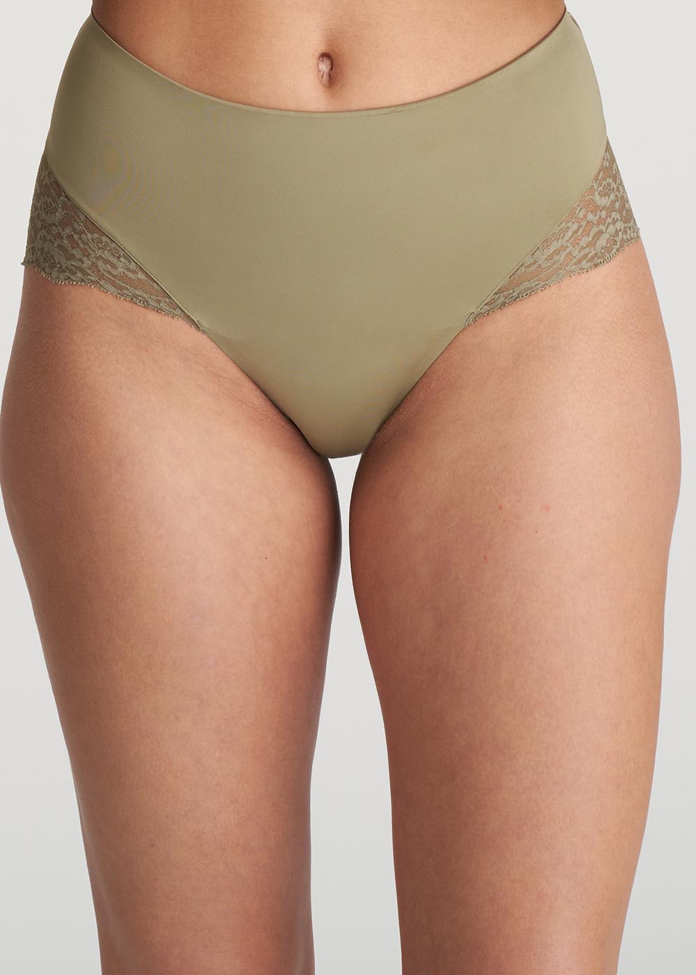 Slip Taille Haute Gainant Marie-Jo Golden Olive