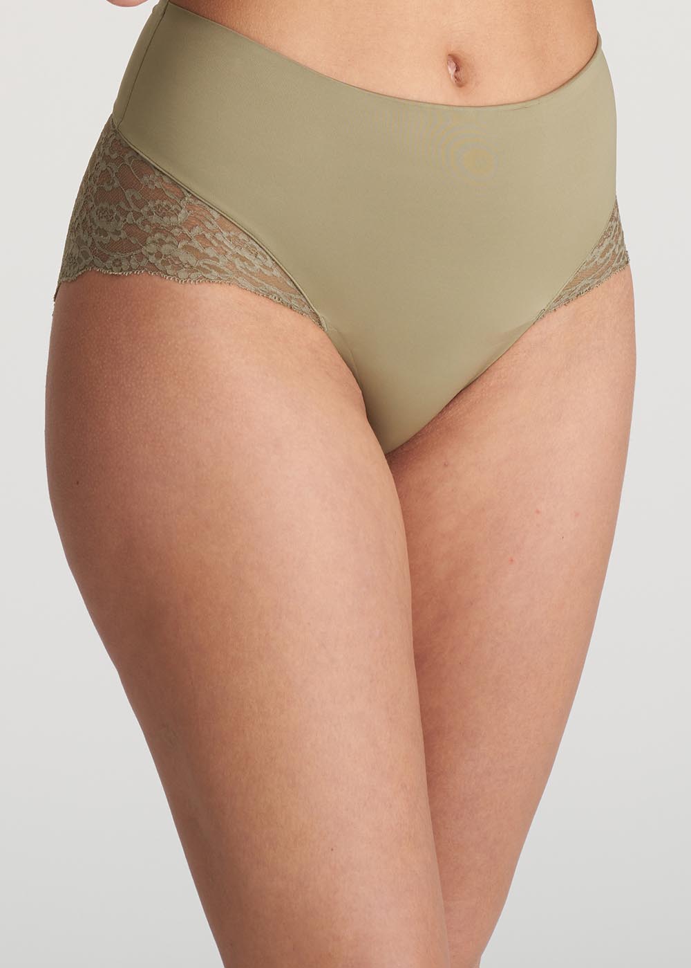 Slip Taille Haute Gainant Marie-Jo Golden Olive