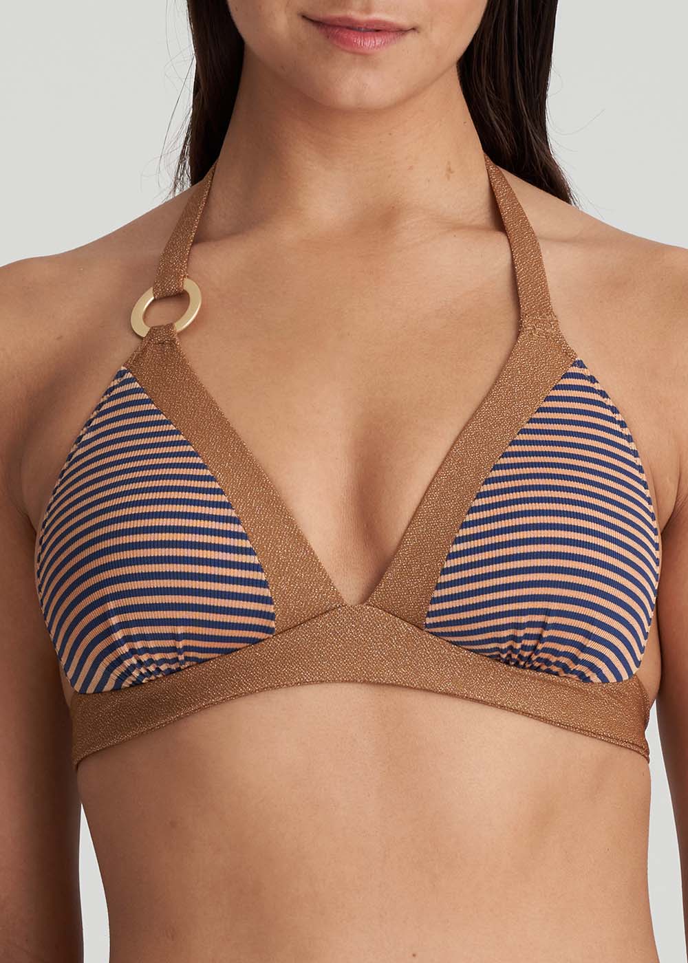 Haut de maillot de bain rembourr triangle  Maillots de bain Marie Jo Swim Ocean Bronze