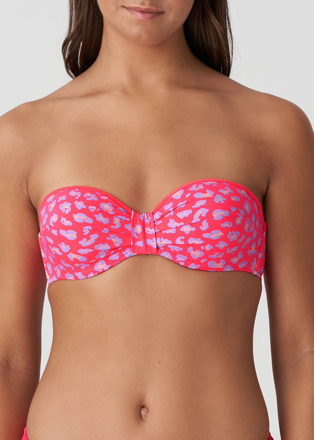 Haut de maillot de bain bandeau rembourr Maillots de bain Marie Jo Swim Deep Sea Coral