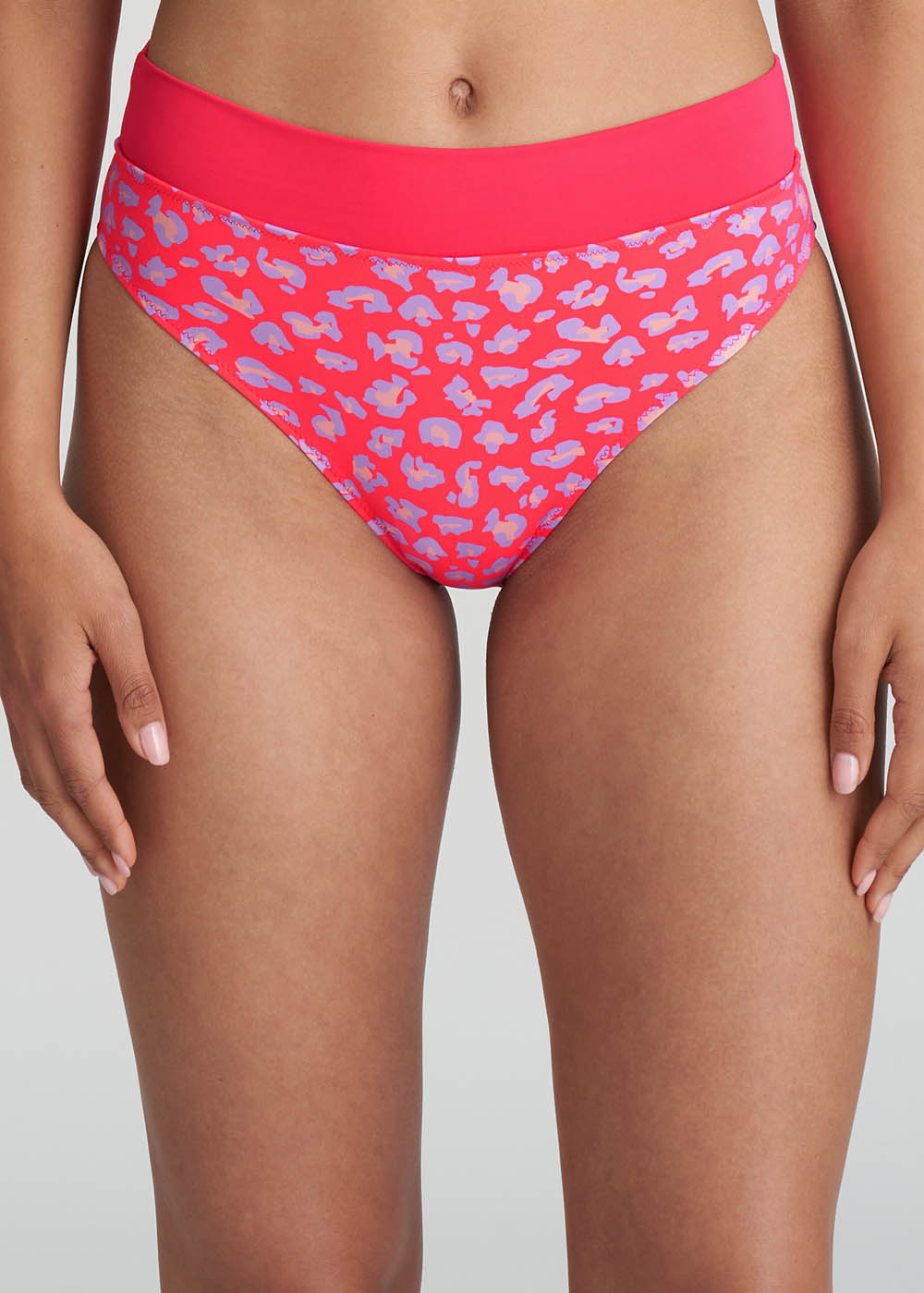 Bas de maillot de bain taille haute Maillots de bain Marie Jo Swim Deep Sea Coral