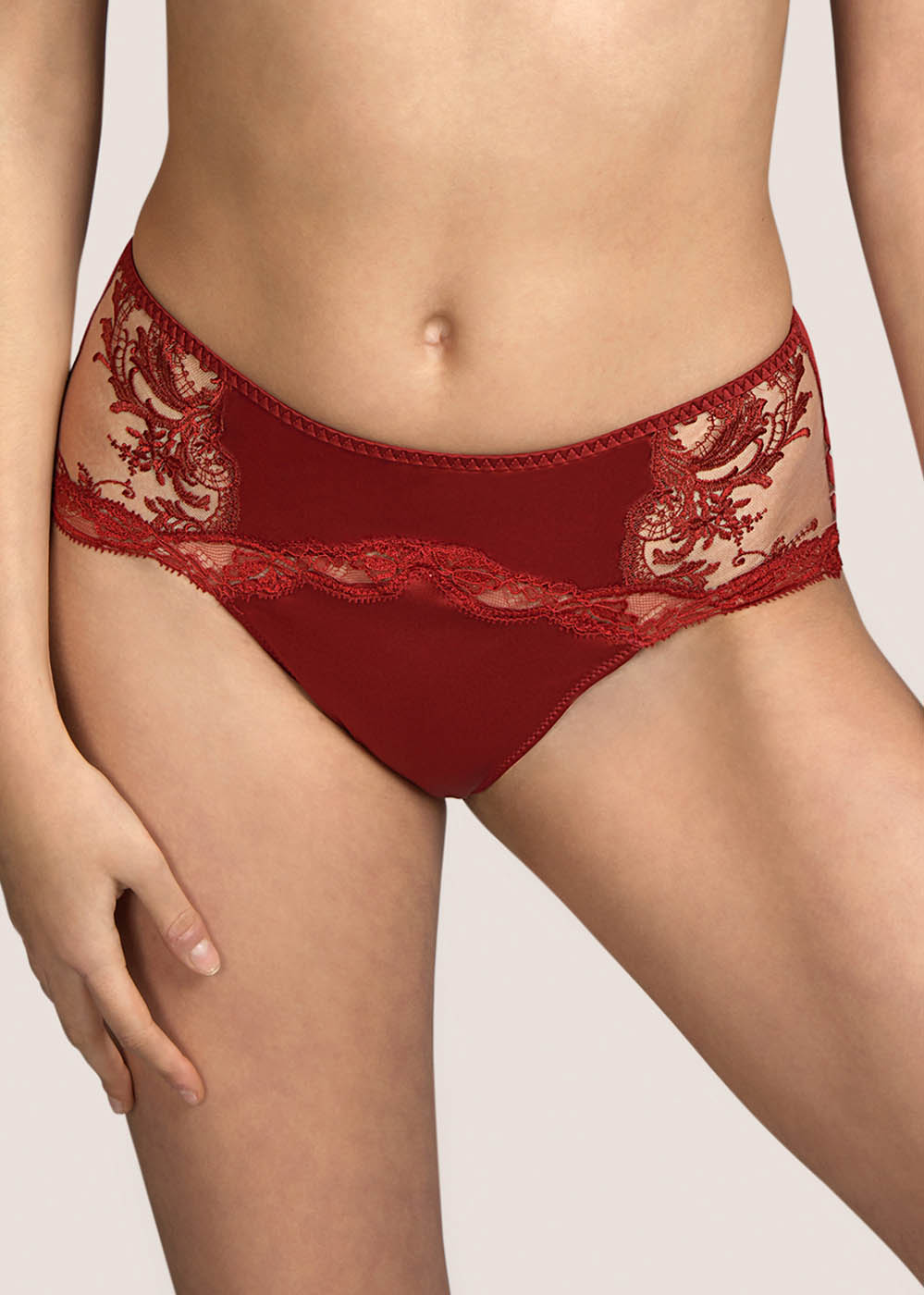 Slip brsilien  Andres Sarda Luxury Red