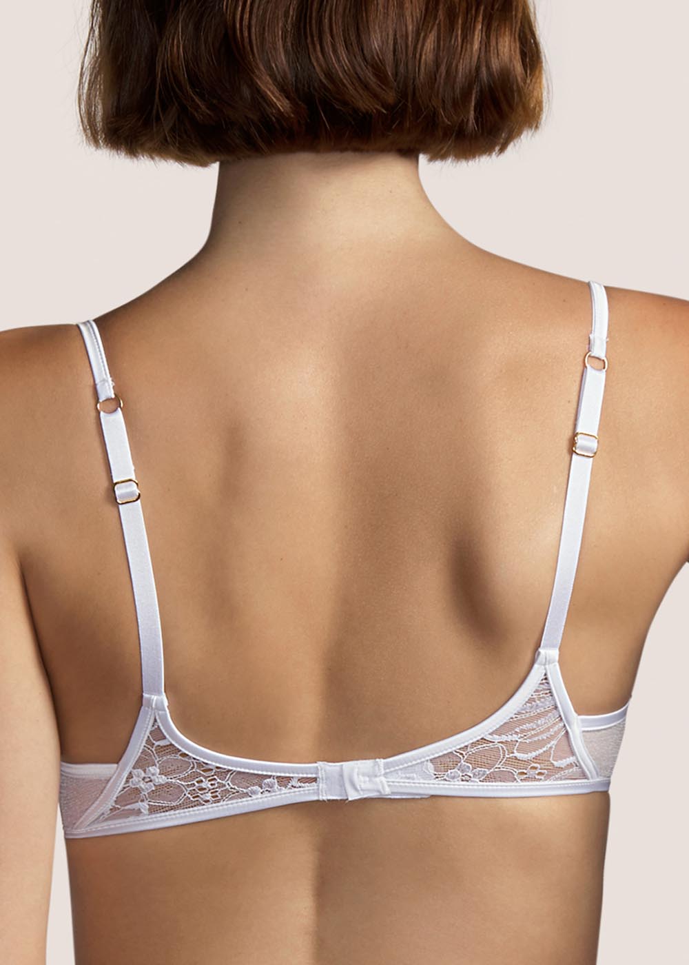 Soutien-gorge push-up  coques Andres Sarda Blanc