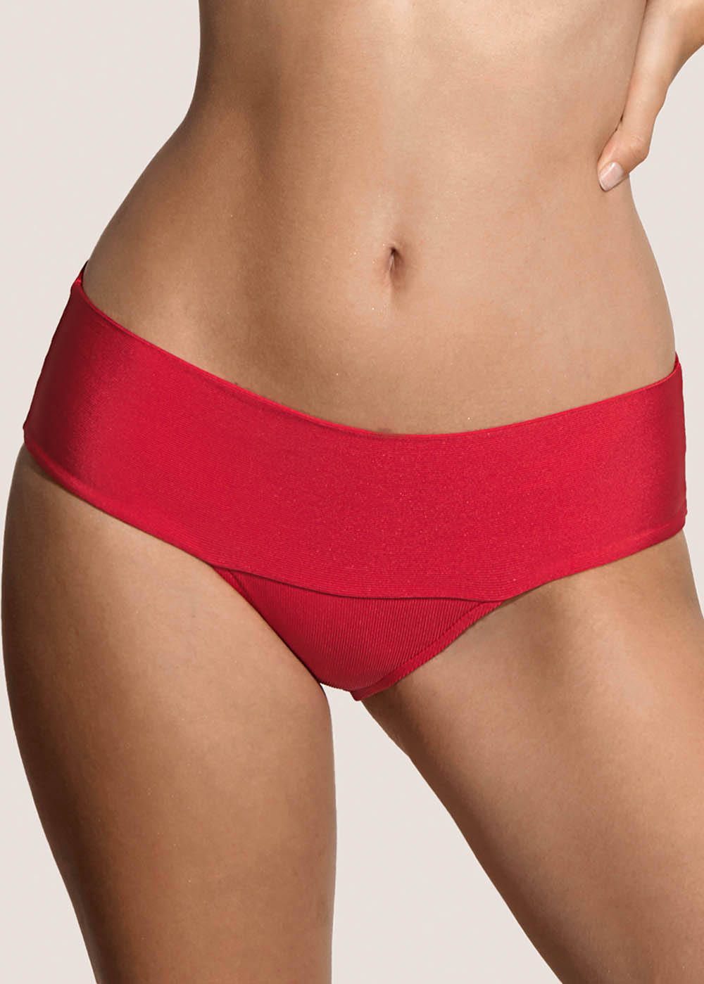 Bas de maillot de bain brsilien ajustable Maillots de Bain Andres Sarda Rouge