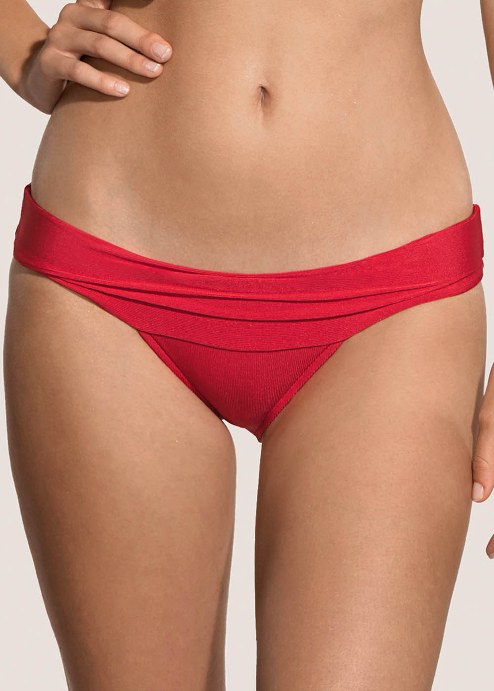 Bas de maillot de bain brsilien ajustable Maillots de Bain Andres Sarda Rouge