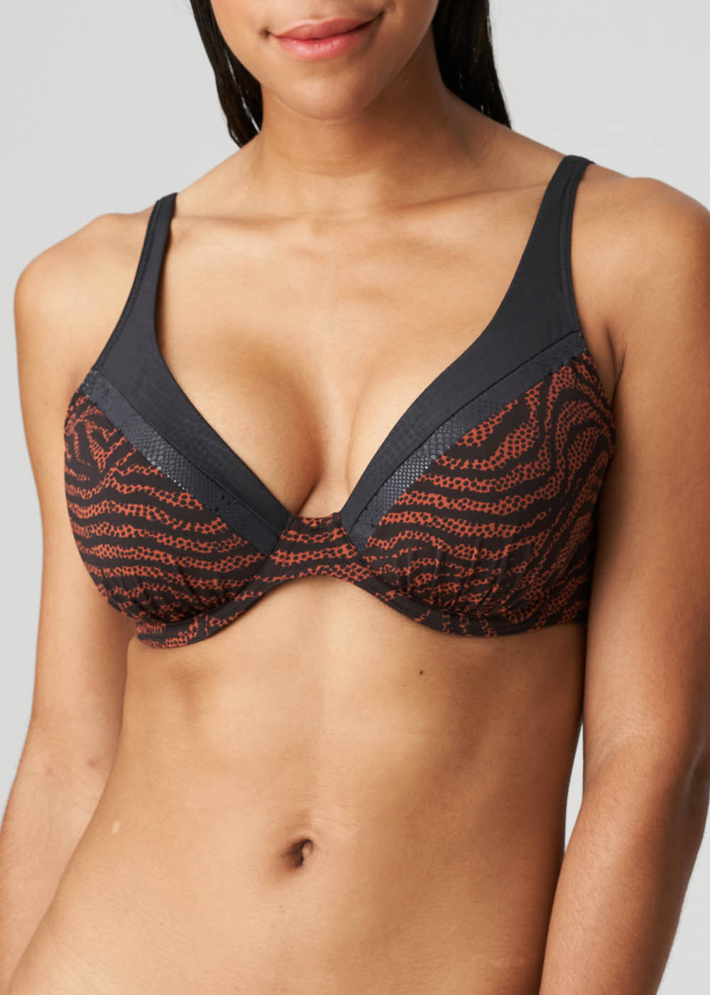 Soutien-gorge Balconnet Rembourr Maillots de Bain Prima Donna Swim Noir