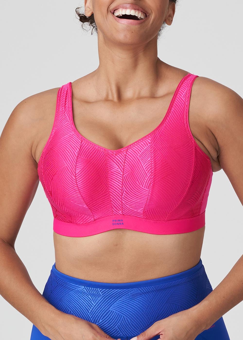 Soutien-gorge de Sport Rembourr Prima Donna Sport Electric Pink