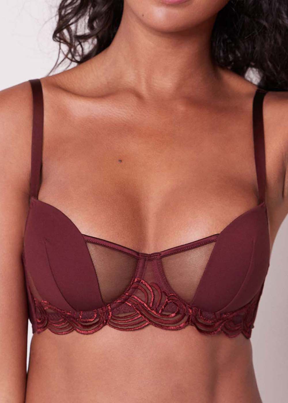 Soutien-gorge Corbeille avec Armatures Simone Prle Berry