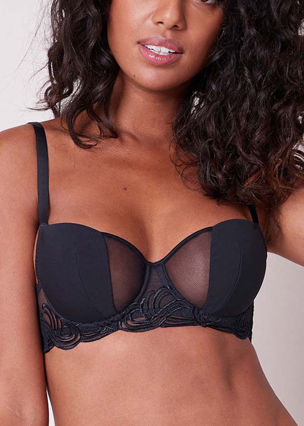 Soutien-gorge Corbeille avec Armatures Simone Prle Nocturne