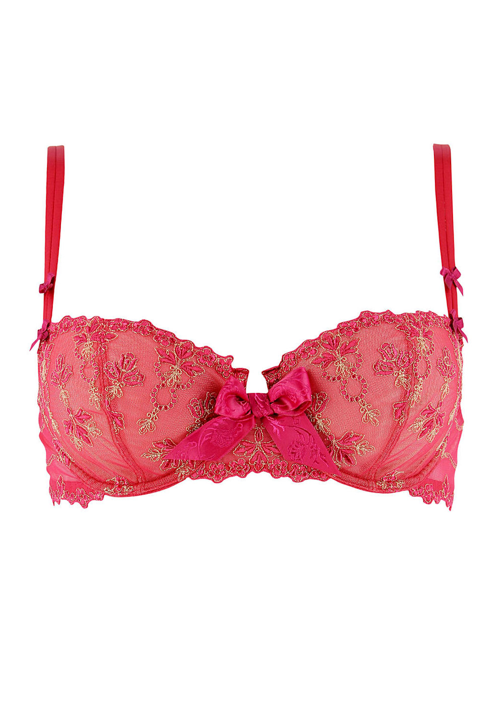 Soutien-gorge Corbeille Couture Verticale Lise Charmel Glamour Rubis