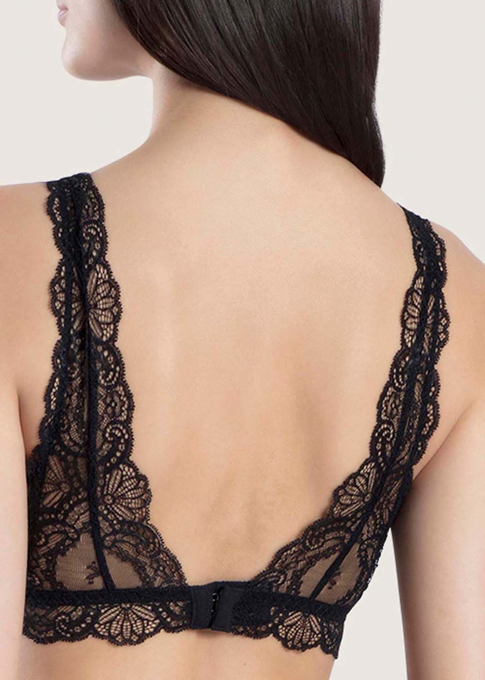 Bralette Sans Armatures Aubade Noir